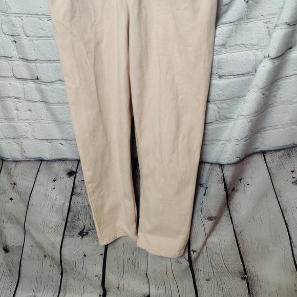 Heatherly Piper Coverall Crop Jumpsuit Putty Short Sleeve NEW Size Small - Picture 8 of 10